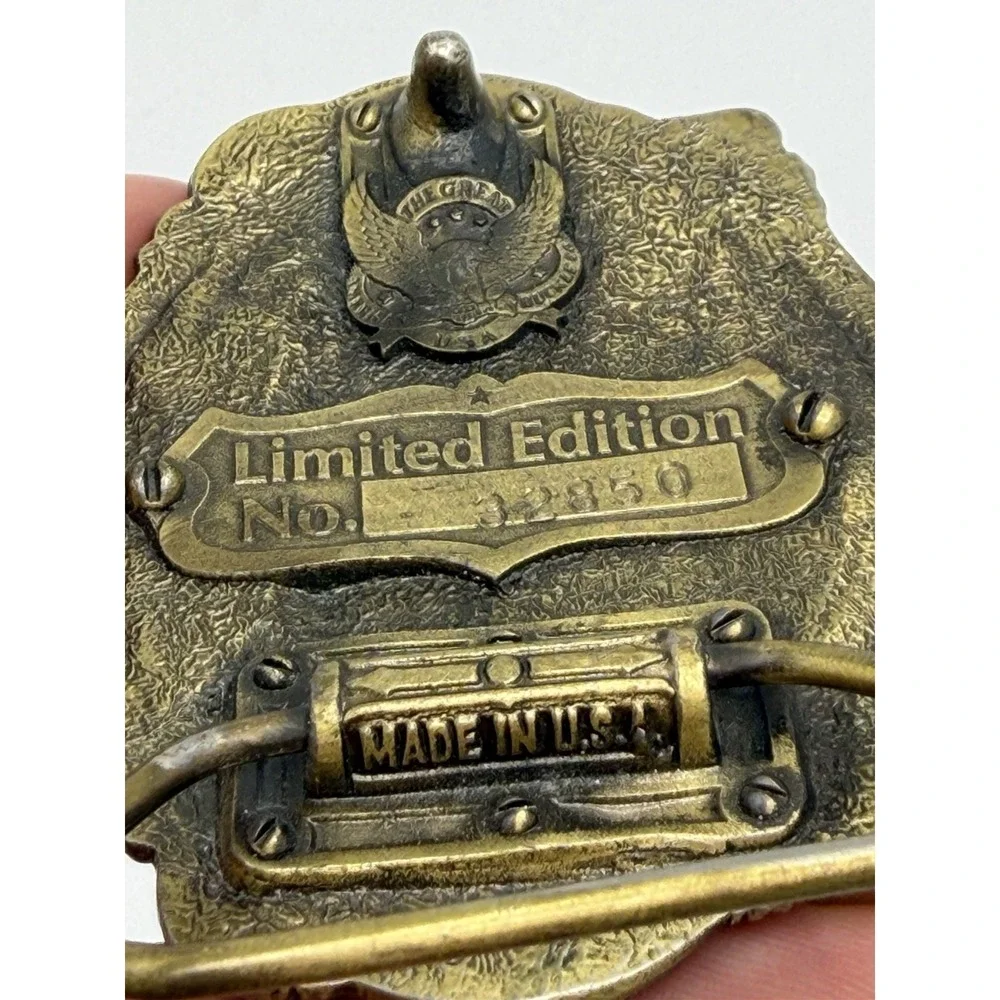 Great American Buckle Company US Constitution Buckle 200th‎ Anniversary Limited